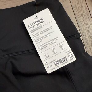 Athleta Black Tennis Skort